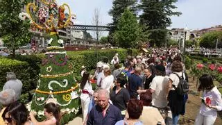 La Festa dos Maios mostrará en la alameda 25 composiciones artísticas vegetales