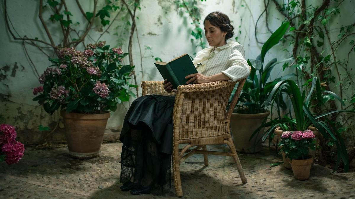 Un fotograma de ’A las mujeres de España. María Lejárraga’. Un fotograma de ’A las mujeres de España. María Lejárraga’.