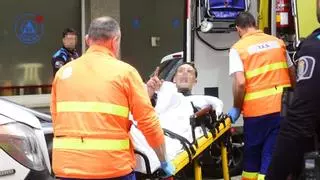 Al menos dos detenidos en A Coruña tras una fuga 'kamikaze' por Alfonso Molina y la búsqueda de los implicados por portales de Os Mallos