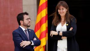 Laura Borràs evita ja parlar d’ultimàtum a ERC i promet que Junts serà «generosa»
