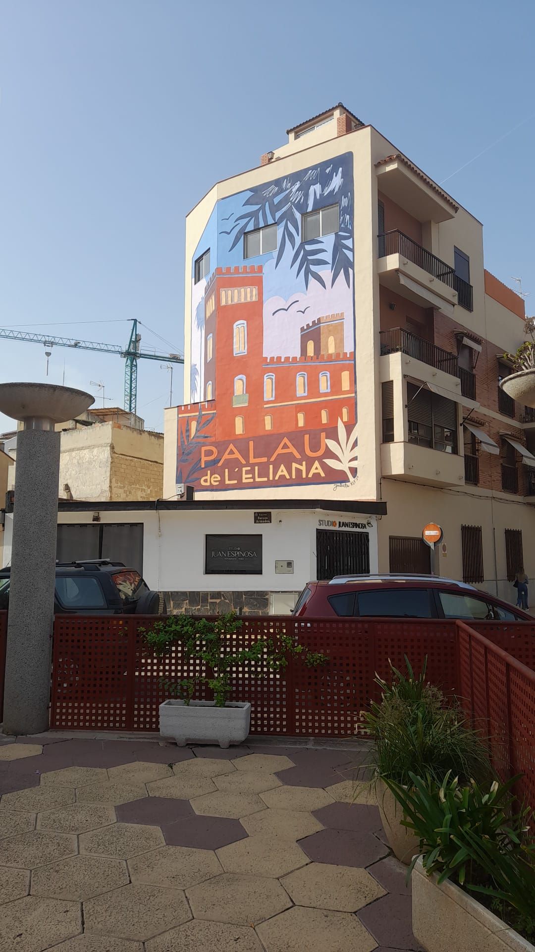Mural urbano del Palacio de l&#039;Eliana