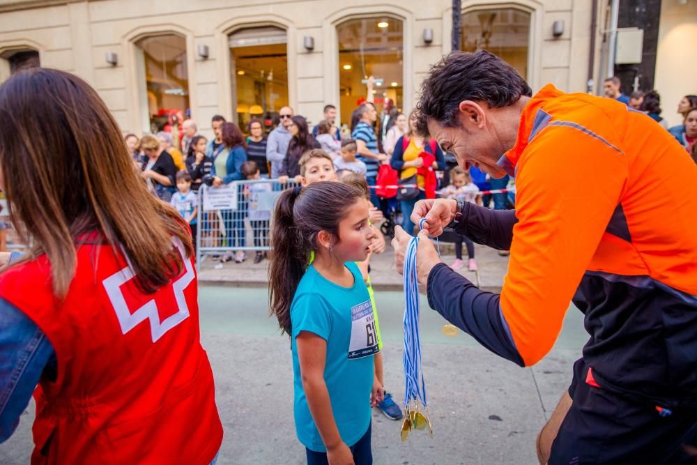 La carrera solidaria nocturna de la fiesta de As Dores 2019.