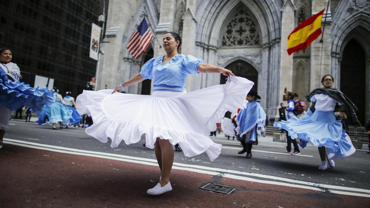 Desfile de la Hispanidad en Nueva York.