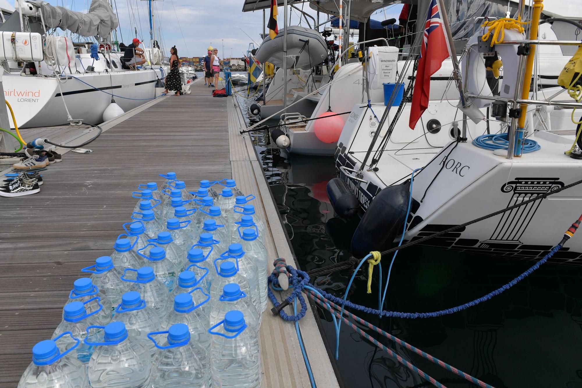 Participantes en la regata ARC, en el Muelle Deportivo de Las Palmas de Gran Canaria