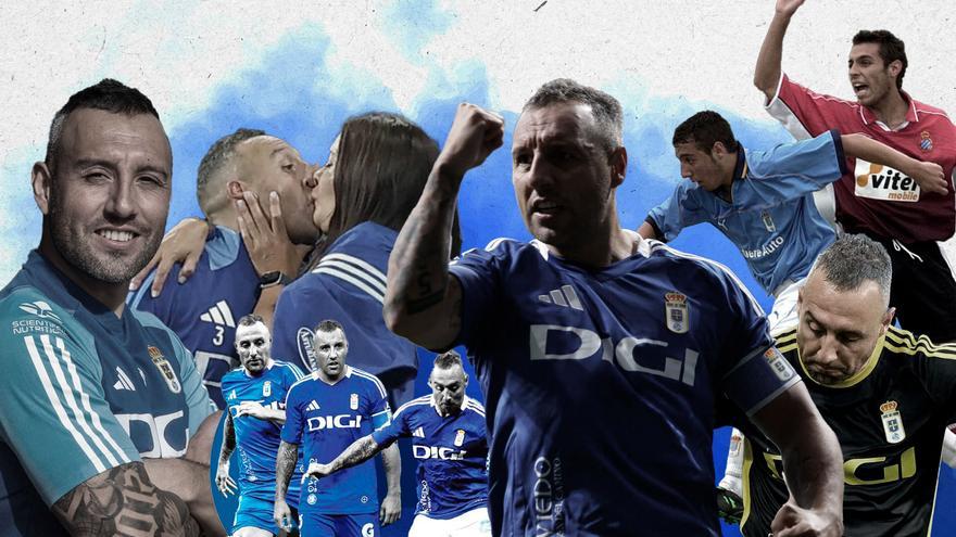 Cazorla cierra el círculo con el ascenso del Oviedo: la historia del capitán que cumplió su misión