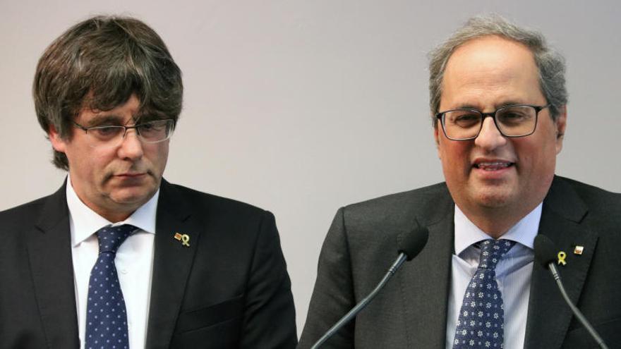 Puigdemont i Torra.