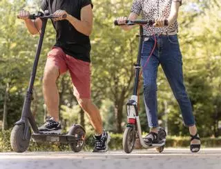 A partir de octubre Madrid prohibirá la circulación de patinetes eléctricos de alquiler