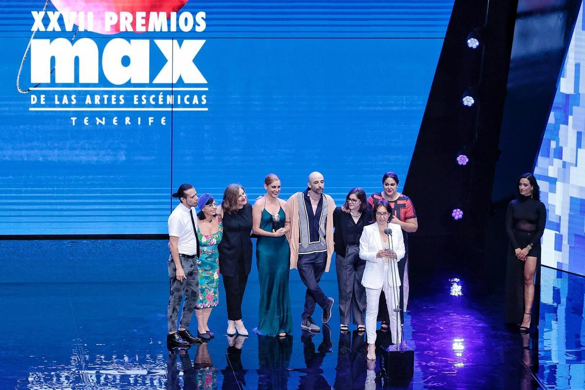 Momentos de los Premios Max.