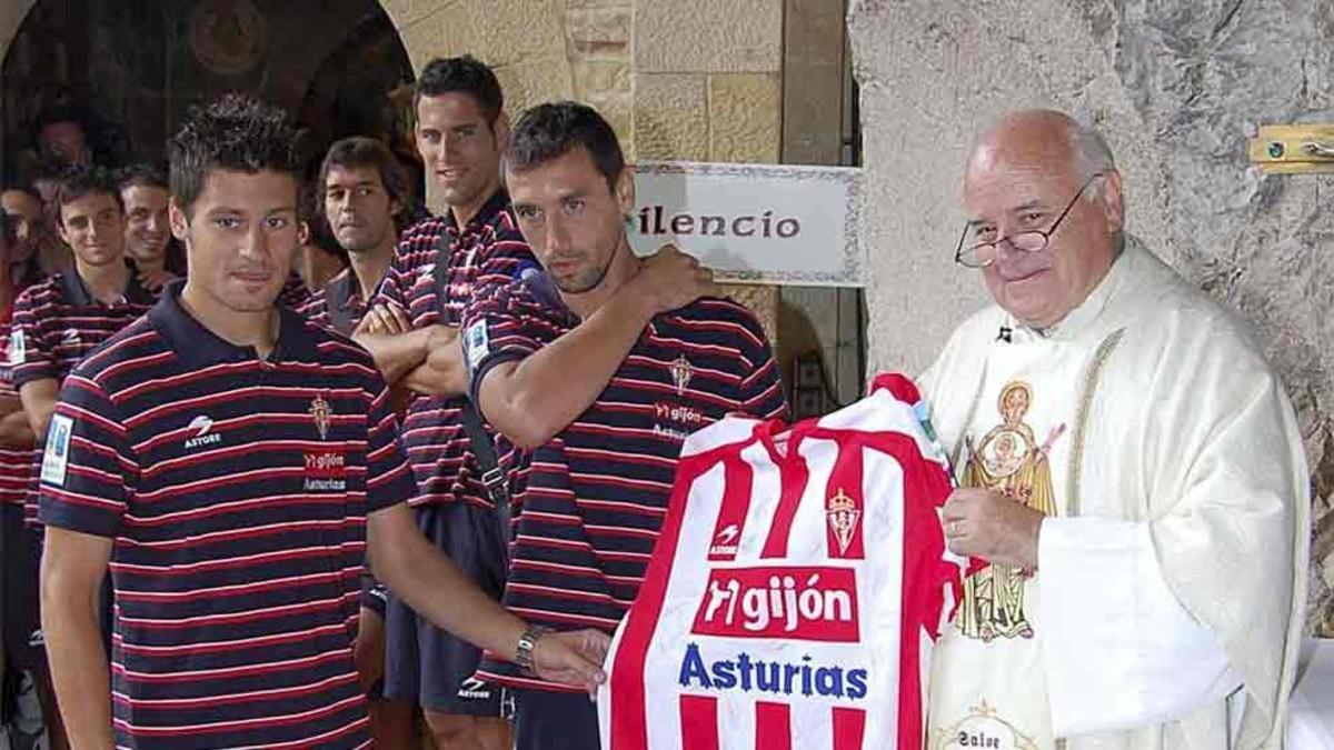 Fernando Fueyo, en un acto en Covadonga