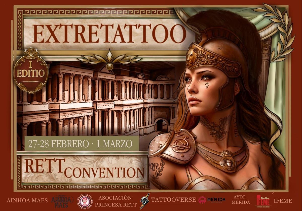 Cartel del evento solidario por el Síndrome de Rett.