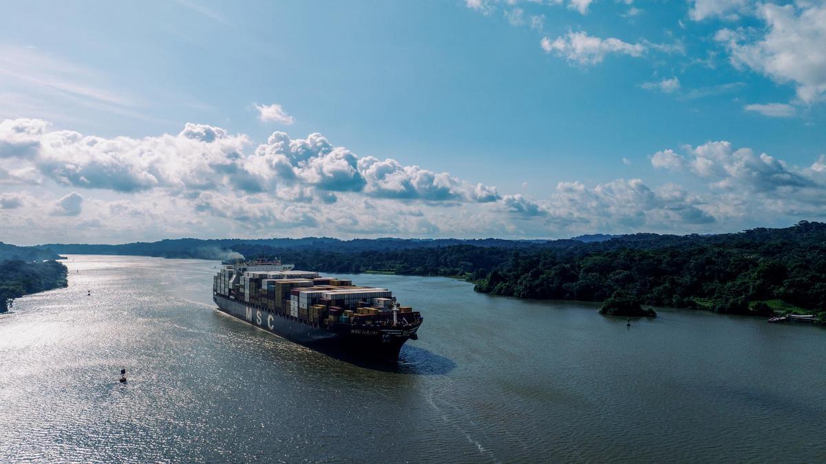 El canal de Panamá, en imagen de archivo.