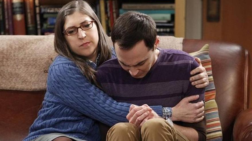 Amy y Sheldon.