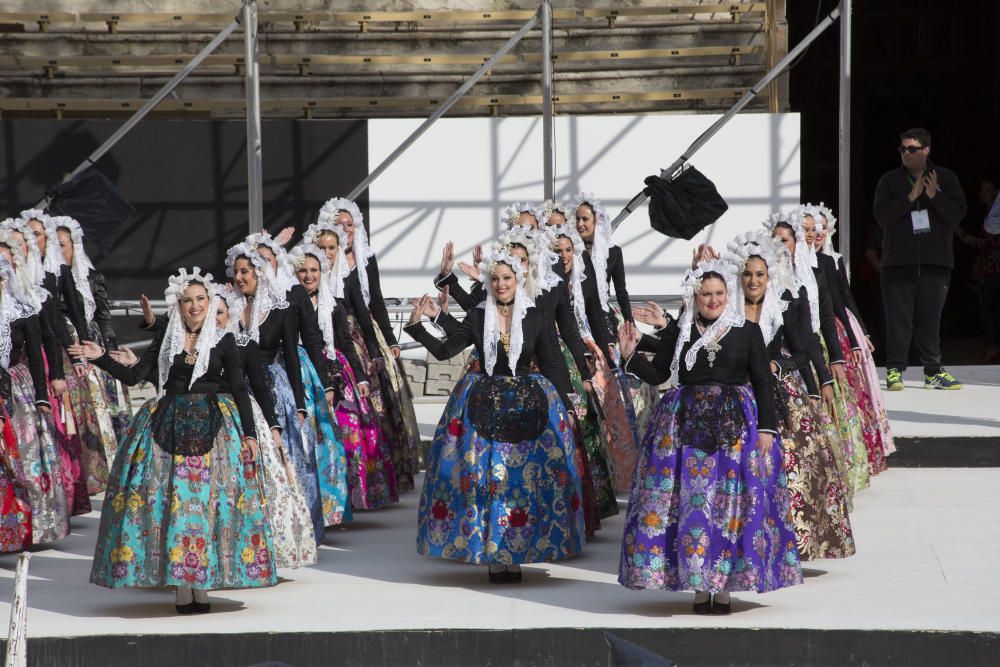 Segundo ensayo de la Gala de elección de la Bellea del Foc 2018