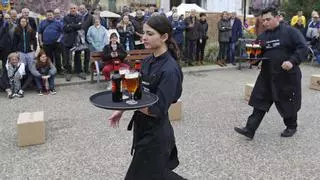 La passió per la gastronomia omple la plaça Catalunya de Girona