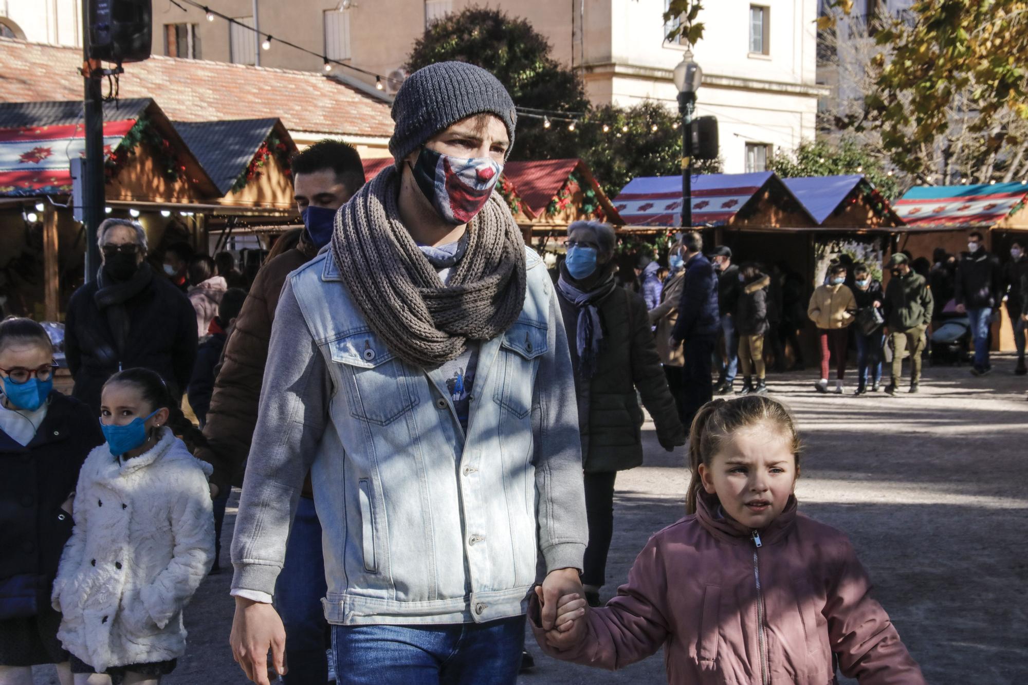 El Mercat de Nadal viste la Glorieta de oferta comercial y ocio