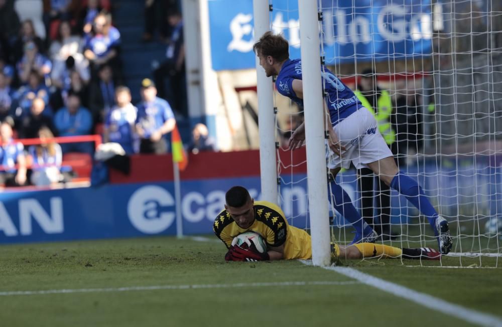 El partido del Oviedo en Lugo, en imágenes