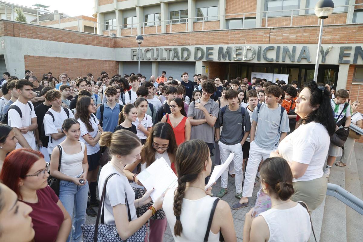 La primera jornada de la PAU, en imágenes
