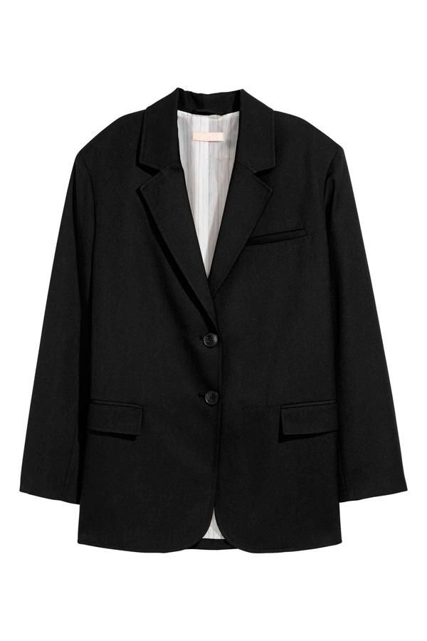 Rebajas 2018: blazer negra básica de H&M