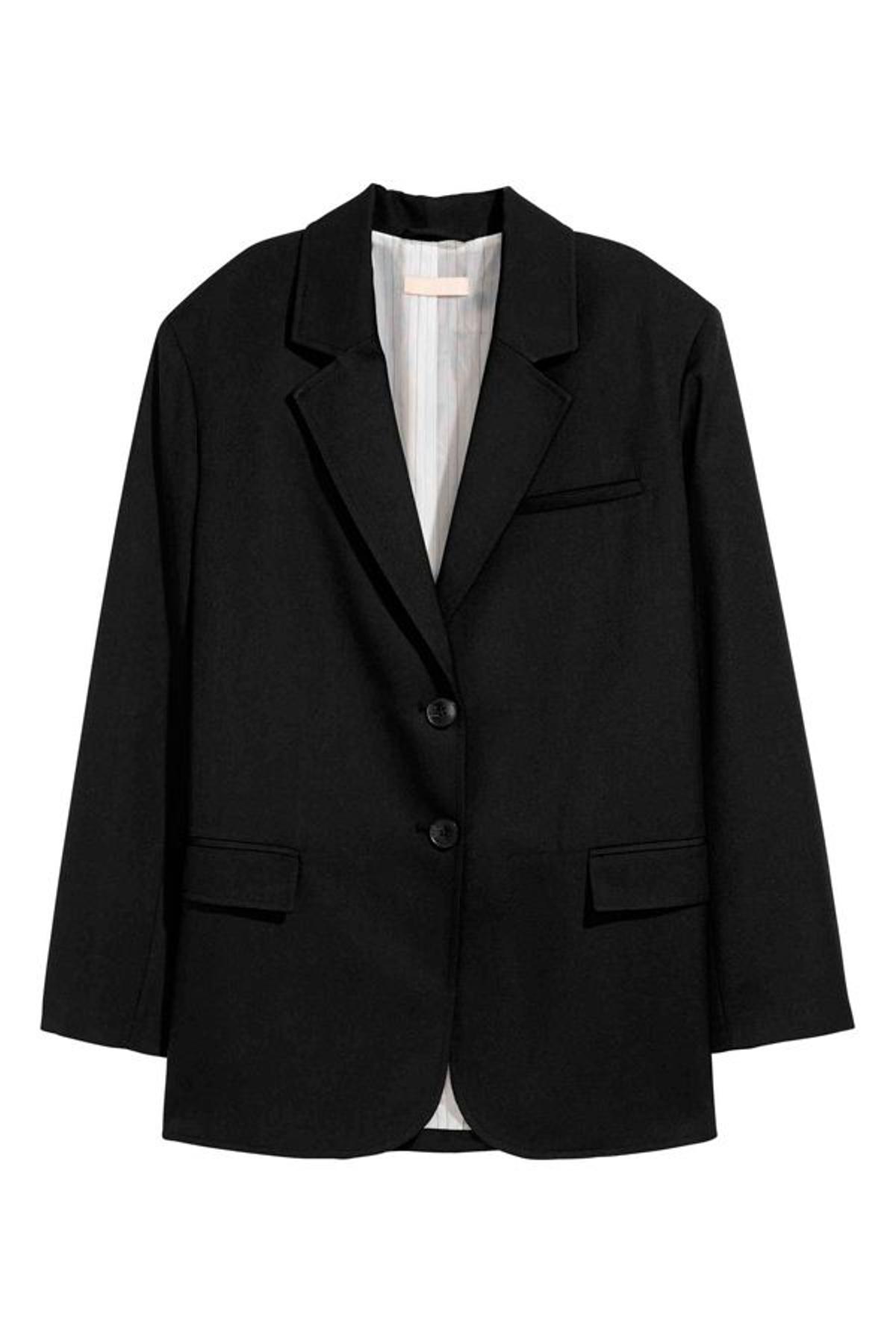 Rebajas 2018: blazer negra básica de H&amp;M