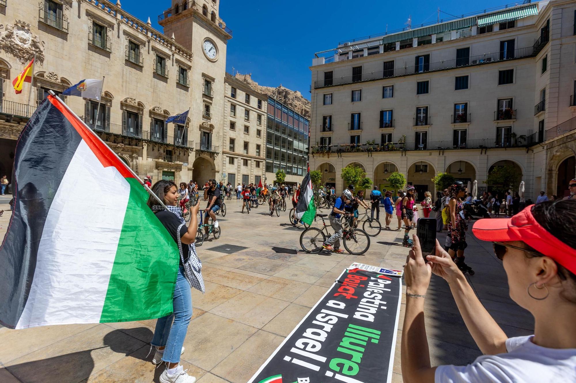 Alicante vuelve a levantar la voz en apoyo a Palestina