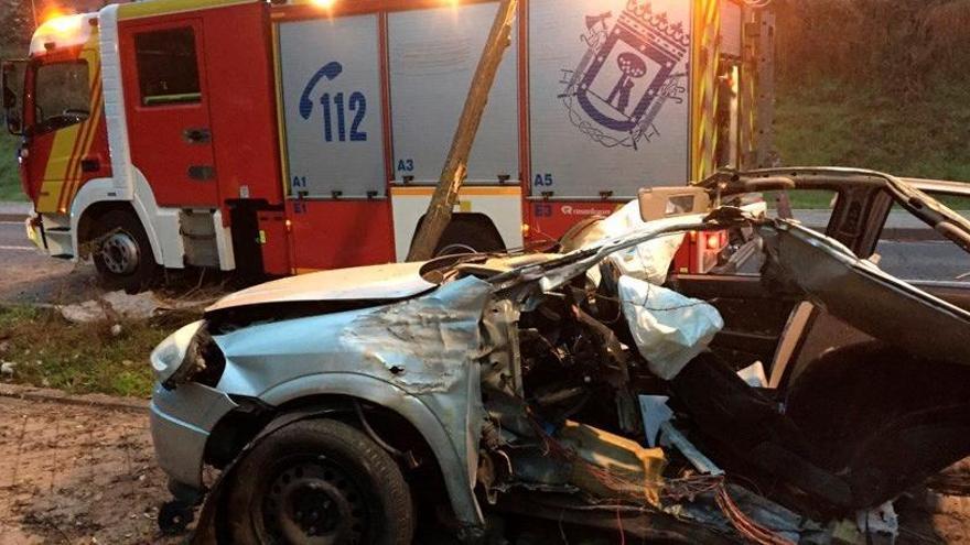 Accidente de tráfico mortal en Madrid.