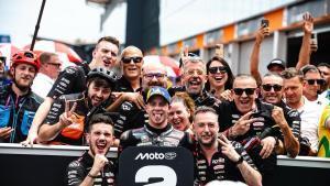 Bezzecchi celebra su clasificación