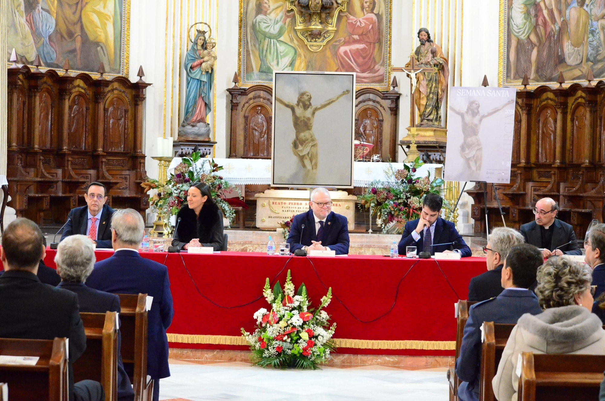 Presentación del Cartel, Pregonero, Pregonera del Ángel y Nazareno del Año de la Semana Santa de Murcia 2025