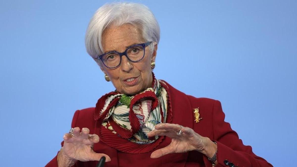 La presidenta del Banco Central Europeo, Christine Lagarde.