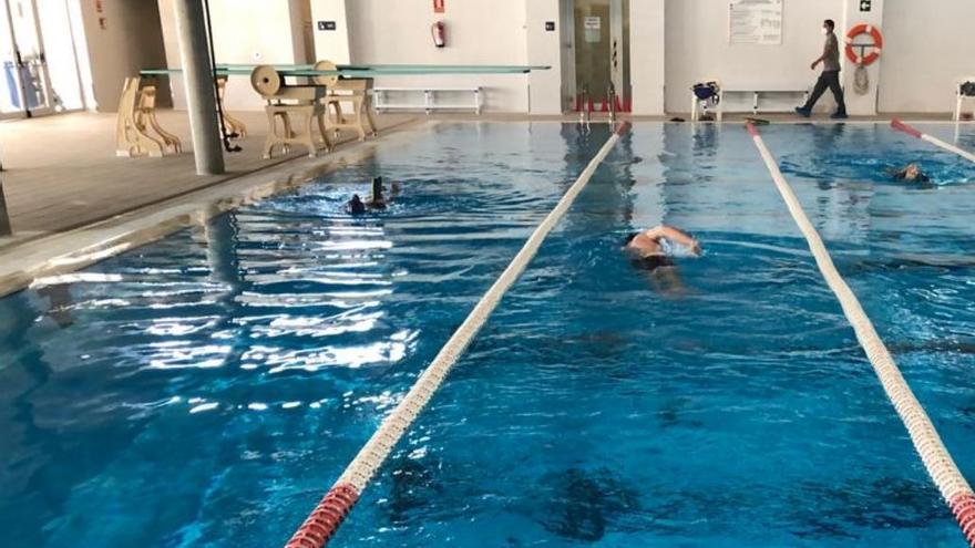 La ocupación en las piscinas del IME pasa a tres personas por carril.