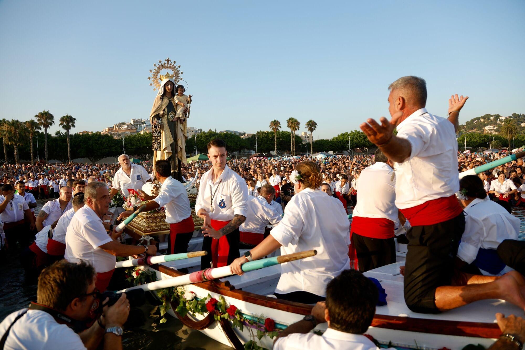 Procesión de la Virgen del Carmen de la barriada de El Palo
