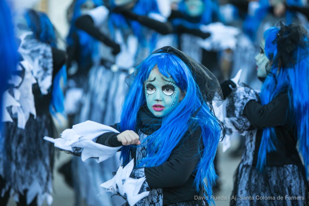 Rua de Carnestoltes a Santa Coloma de Farners - Dissabte 10/2/2018