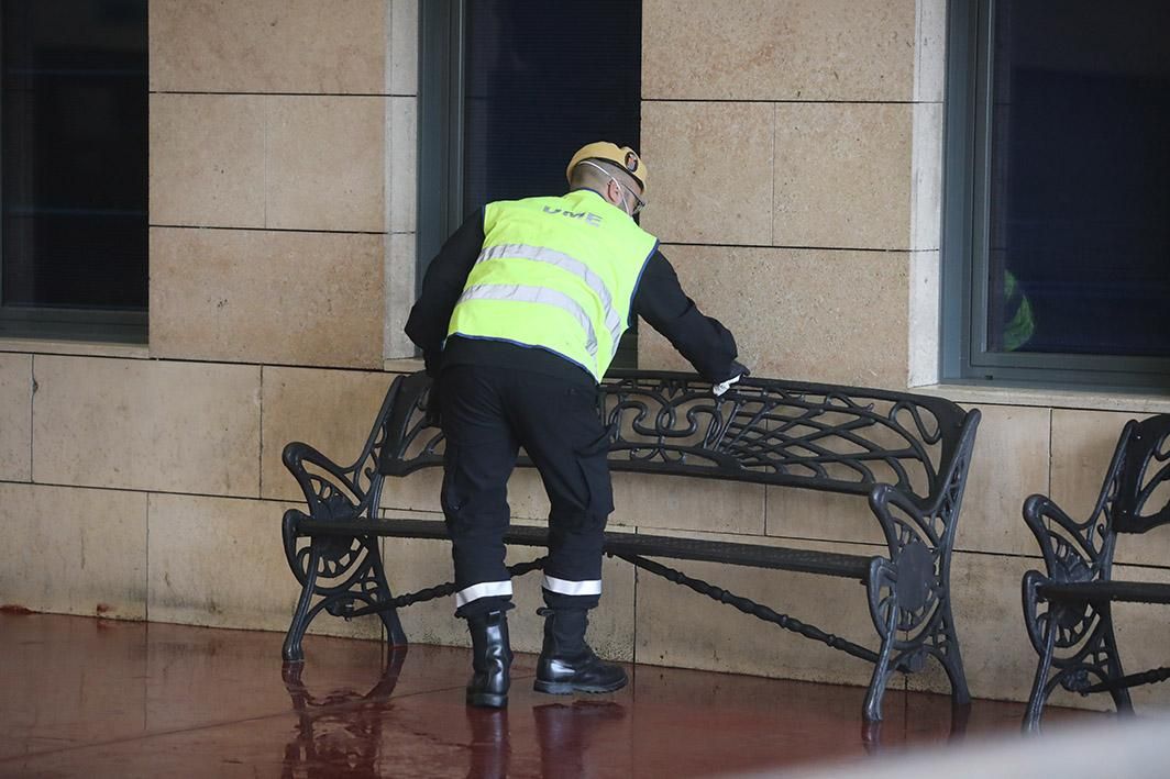 Coronavirus en Córdoba: militares de la UME se despliegan en la estación del AVE y los hospitales