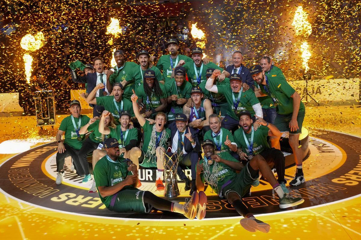 FOTOS BALONCESTO: El partido de la final de la Basketball Champions ...