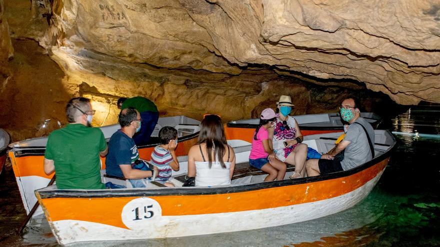 La pandemia reduce en 1 millón de euros la cifra de negocio de les Coves de Sant Josep