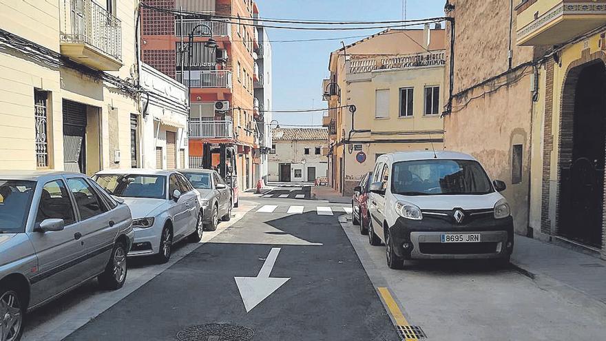 Entorno del barrio Río Turia de Quart de Poblet, que está siendo remodelado.