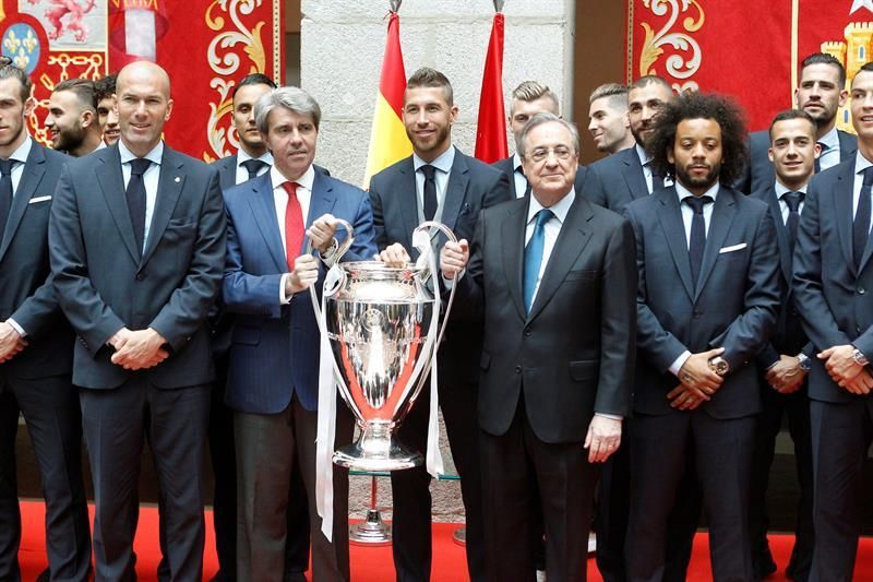 La fiesta de la Champions del Real Madrid
