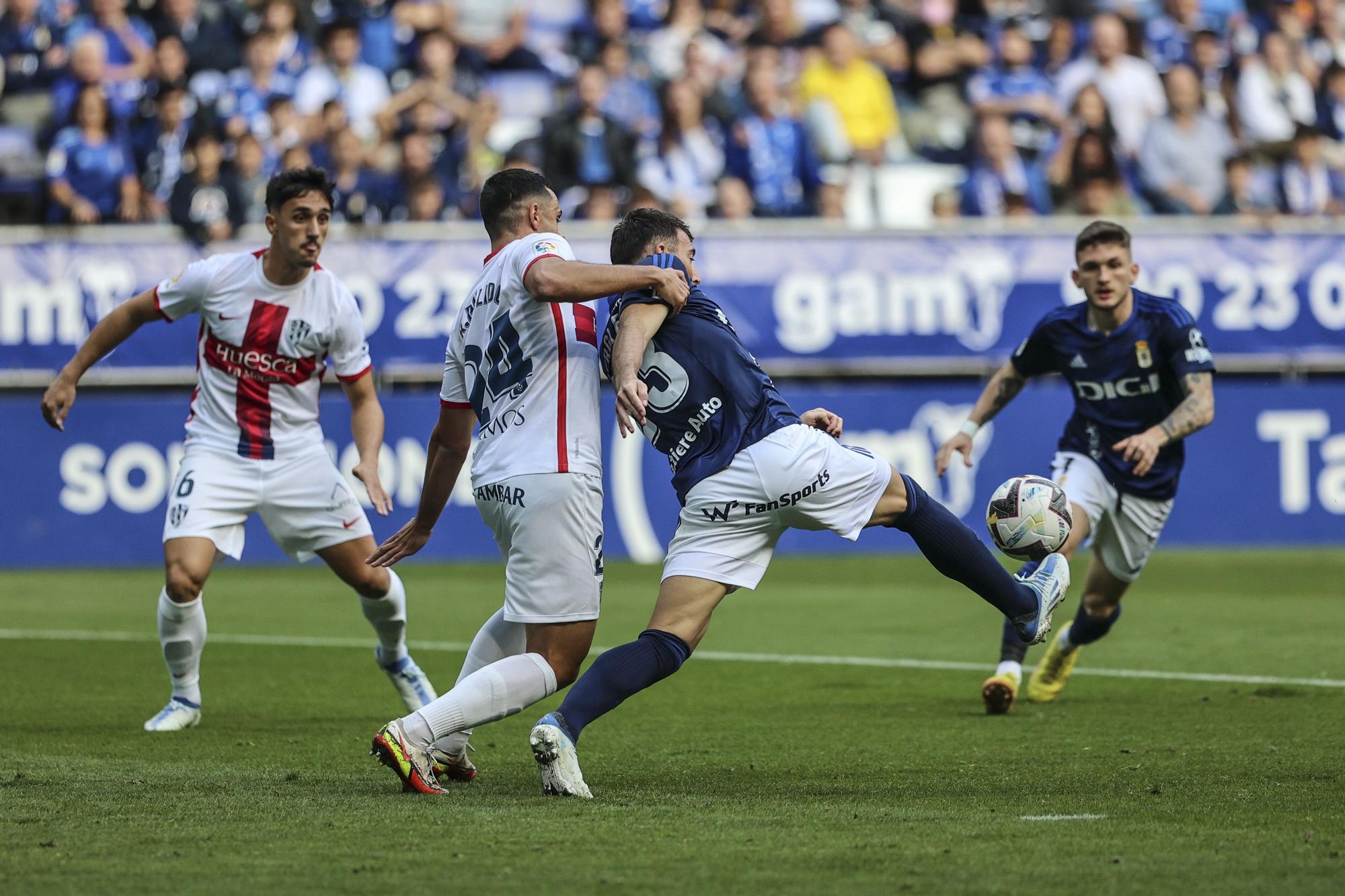 Real Oviedo - Huesca, en imágenes