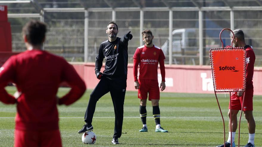 El entrenador del Mallorca admite que el equipo debe ver menos tarjetas