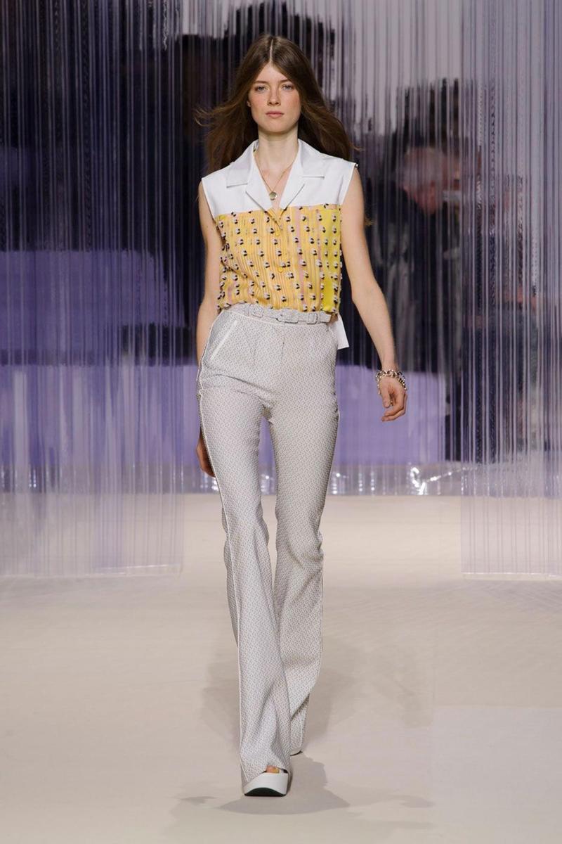 PFW: Carven Primavera/ Verano 2016, pantalón campana