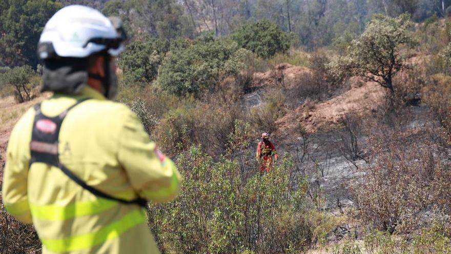 El incendio de Huelva queda estabilizado tras arde