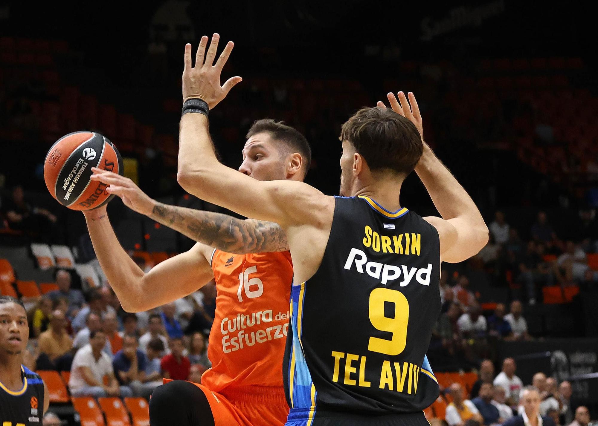 Valencia Basket vs Maccabi de Tel Aviv de Euroliga