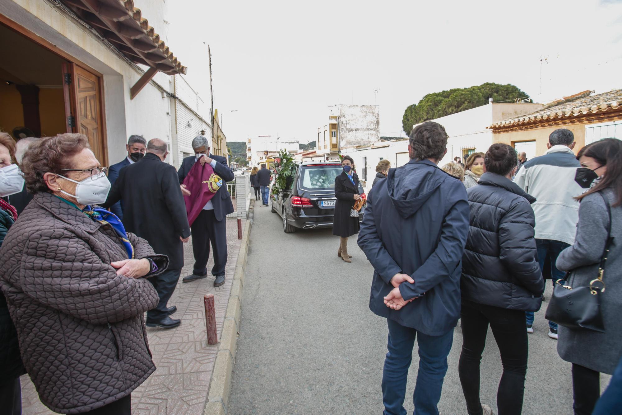 Funeral de Margarita Lozano: Lorca despide a la actriz