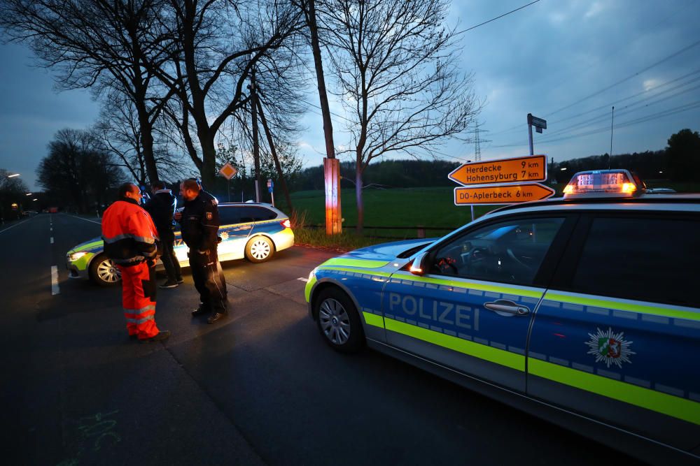 Explosiones contra el autobús del Dortmund