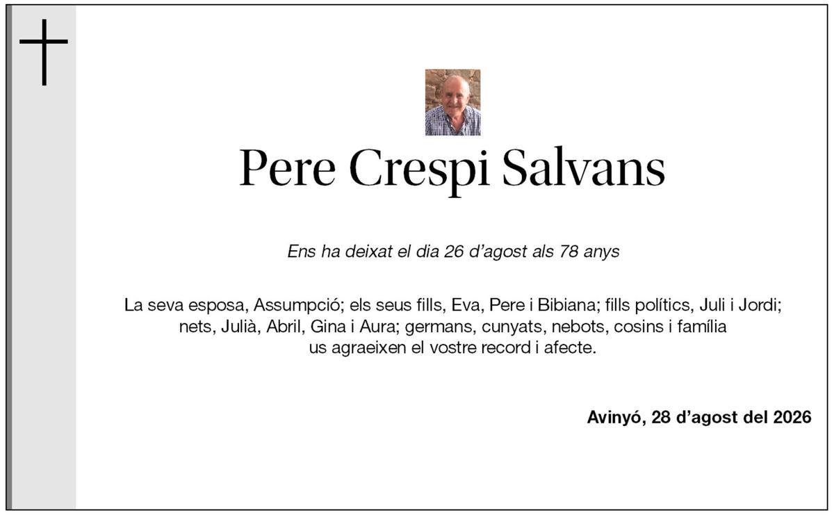 Pere Crespi Salvans