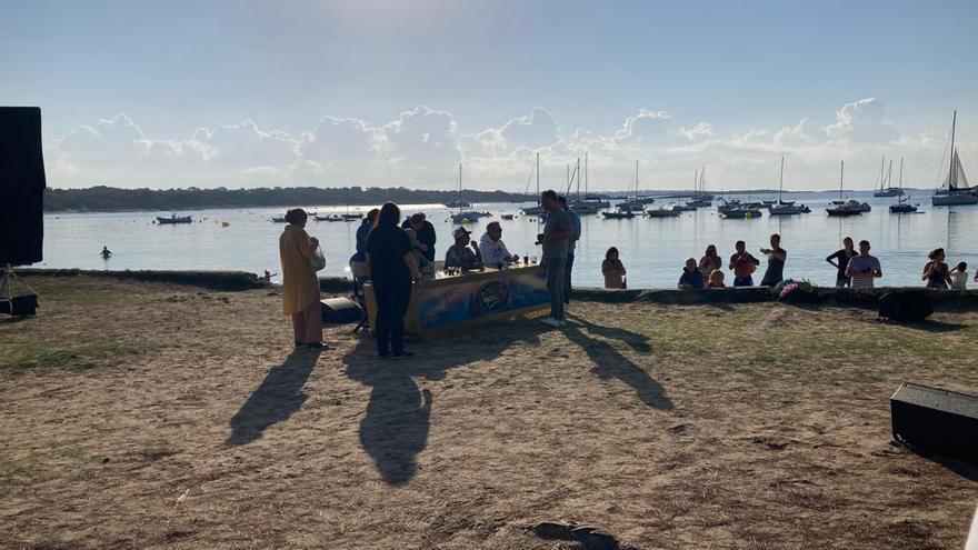 Ein Foto vom zweiten Jury-Set, das im Oktober 2022 im Hafen von Colònia de Sant Jordi gedreht wurde.