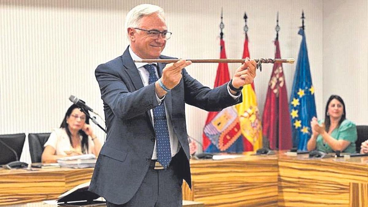 Pedro Ángel Roca, alcalde de Torre Pacheco.