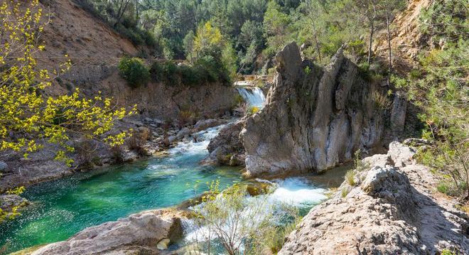 River Borosa Walking Trail in the Sierra Cazorla Mountain Range