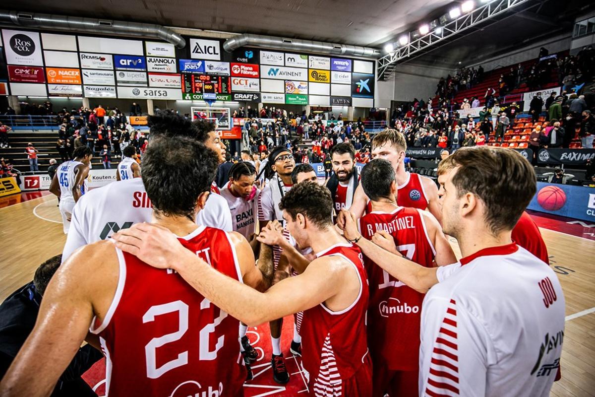 El Baxi Manresa, rival europeo del Unicaja.