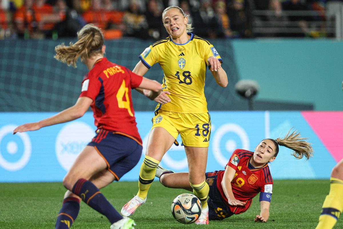 España vence a Suecia y pasa a la final del Mundial