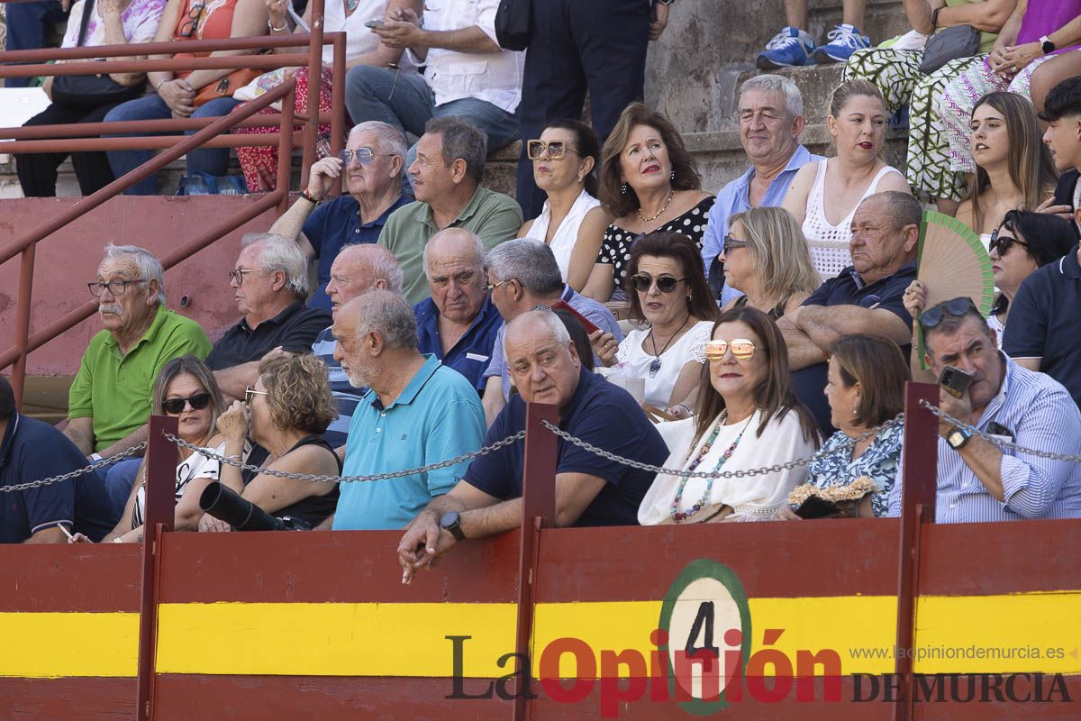 Corrida de toros en Abarán (El Fandi, Emilio de Justo, El Payo)
